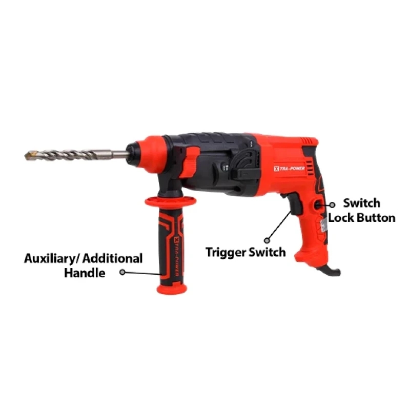 Xtra Power Xpt433 500W Rotary Hammer 20Mm