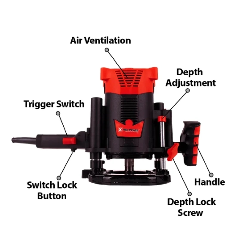 Xtra Power Xpt453 Router 1800W 12Mm