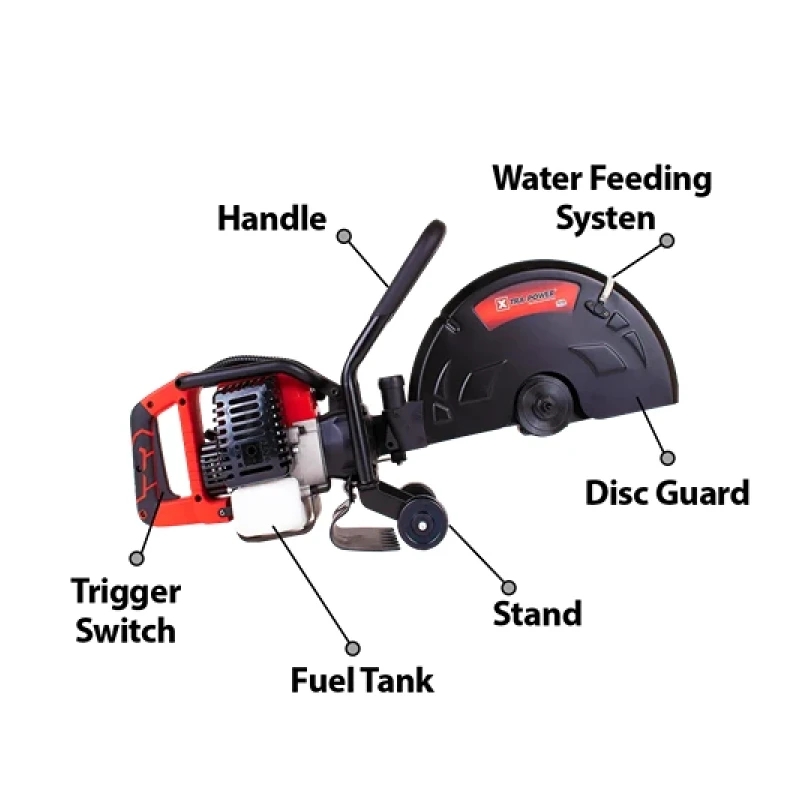 Xtra Power 16 Inch Gasoline Concrete Cutter 1800W 405Mm Xpt467