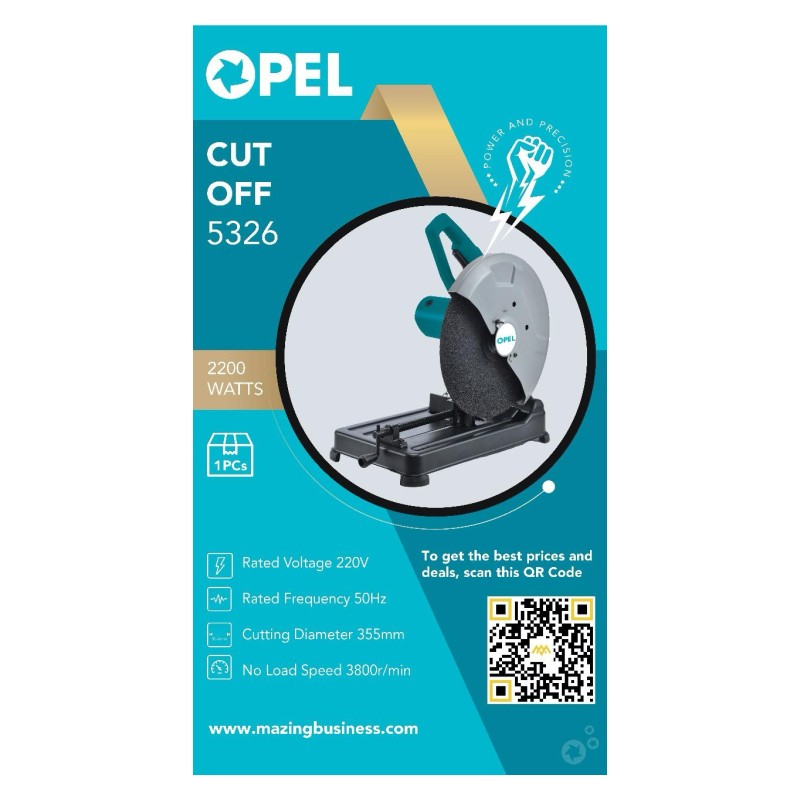 OPEL 5326- 14" (355mm) CUT OFF MACHINE