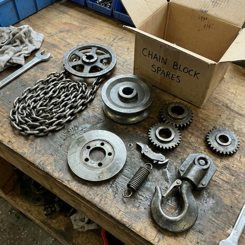 ELECTRIC HOIST/ CHAIN BLOCK SPARES