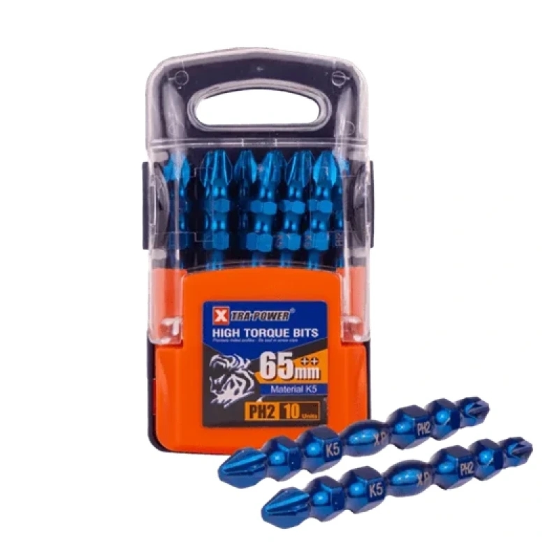 Xtra Power 65Mm +/+ High Torque Screw Driver Bit Ph2