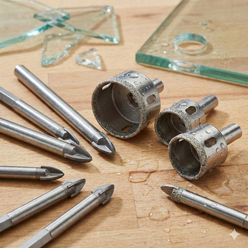 GLASS DRILL BITS