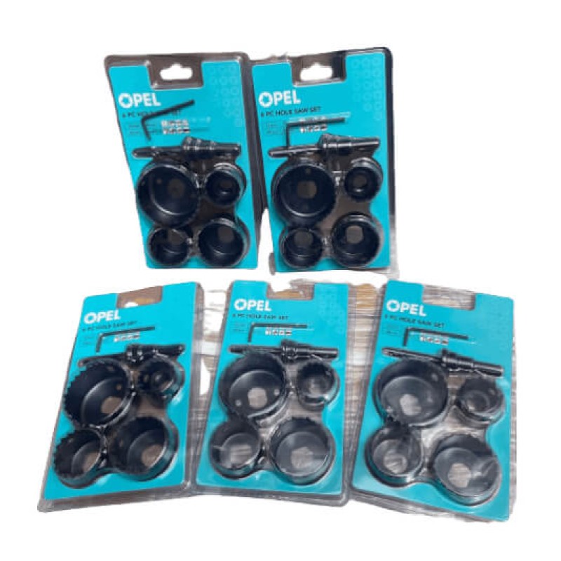 OPEL WH6S - 6PCS HOLESAW SET