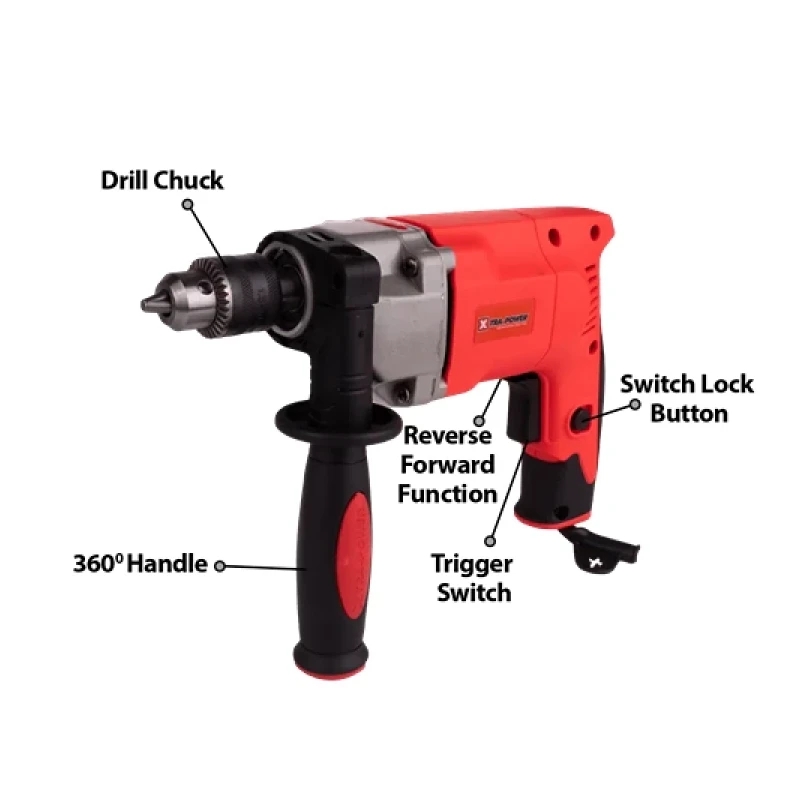 Xtra Power Drill Machine 10Mm 650W Xpt421