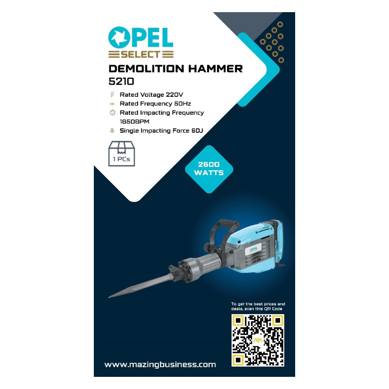 OPEL SELECT 5210 - 21KG DEMOLITION HAMMER