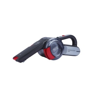 BLACK AND DECKER 12V DC HANDHELD PIVOT AUTO VAC / 12.5AW - DUSTBOWL: 400ML - CABLE: 5 MTR PV1200AV-B1