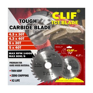 CLIF TOUGH (PROFESSIONAL)TCT BLADE 4 X 30T