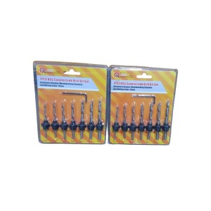 MAF INDIA 7PC HSS COUNTERSINK DRILL BIT SET
