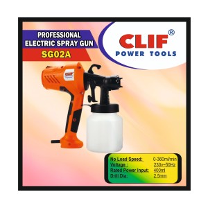 CLIF PROFESSIONAL SPRAY GUN (ELECTRIC) SG02A (10PCS)