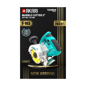 AKARI 5 INCH 1700W MARBLE CUTTER 125MM APTMC125MB