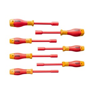 INGCO 7 PCS INSULATED NUT SCREWDRIVER SET - HKISD0701