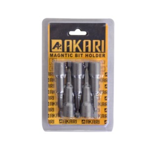 AKARI MAGNETIC BIT HOLDER 10 X 65MM (5PCS SET) (10/100PCS)