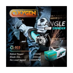 OXYGEN ANGLE GRINDER 4INCH 1050W (803 MODEL)