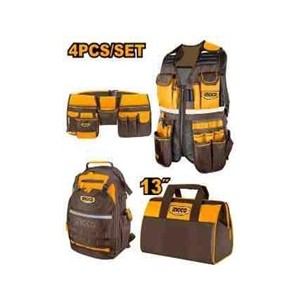 INGCO 4 PCS TOOL BAG SET - COS230908