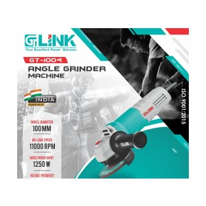 GT LINK ANGLE GRINDER MACHINE 100MM (801N) 1250 W - GT-1004