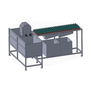 ADVANCE SEMI AUTOMATIC WASHING MACHINE WITH BRUSHING UNIT & ONE RINSER FOR GLASS SODA BOTTLES - SABWM -1