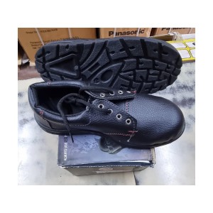 SBS ECCO SYNTHETIC LEATHER SAFETY SHOES WITH STEEL TOE SIZES: 6 (ISI CERTIFIED)