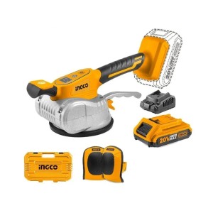 INGCO LITHIUM-ION TILE VIBRATION MACHINE 125MM 20V [5PC] - CTVLI20101