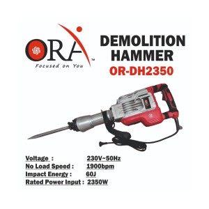 ORA DEMOLITION HAMMER PH65A OR-DH2350 2350W