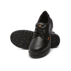 AGARSON SYNTHETIC LEATHER SAFETY SHOE WITH STEEL TOE SIZES: 10 - POWER-15844 (ISI CERTIFIED)