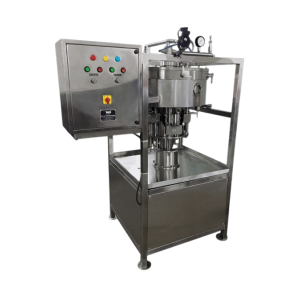 ADVANCE SODA/SOFT DRINK FILLER – SEMI AUTOMATIC ROTARY – WITH 12 HEADS (COUNTER PRESSURE FILLER) FOR GLASS BOTTLES - CPT – R – G – 12