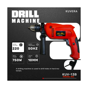 Kuvera 750W Drill Machine 10Mm Kuv13B