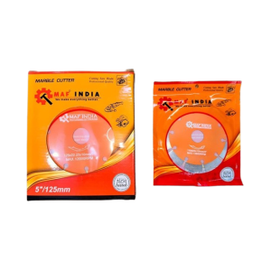 MAF INDIA 5" MARBLE CUTTING BLADE SEGMENT (ORANGE) - 125X22.23X10MM