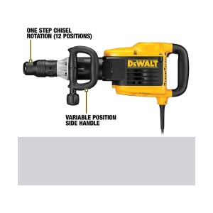 DEWALT 10KG - 1500W - 19.0J - SDS MAX DEMOLITION HAMMER - IN-LINE - 10.5 KG D25899K-QS