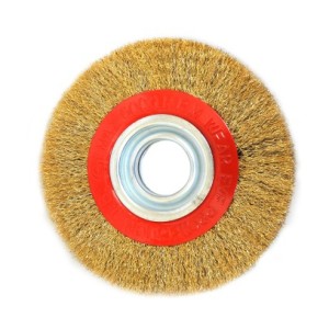 JON BHANDARI WIRE BRUSH GOLDEN COLOUR 6 INCH (BRASS) B-025