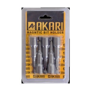 Akari MAGNETIC BIT HOLDER MANGANTIC BIT HOLDER 8 X 65MM (5PCS SET) (10/100PCS)