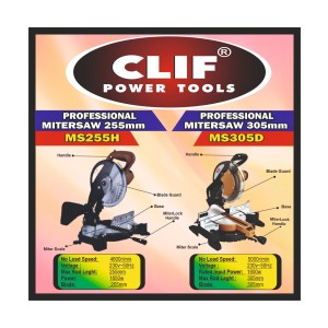 CLIF PROFESSIONAL MITRE SAW 10INCH MS255MM (MS255H) (1PCS)