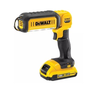 DEWALT LIGHTENING - 18V LED HAND HELD AREA LIGHT - PIVOT HEAD - 250/500 L/M - BARE TOOL DCL050-XJ