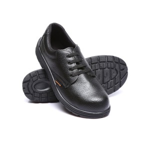 ALKO PLUS SYNTHETIC LEATHER SAFETY SHOE WITH STEEL TOE SIZES: 6 - APS-T2 (ISI CERTIFIED)