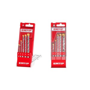 EMTOP 5 PCS MASONRY DRILL BITS SET ECDB13051
