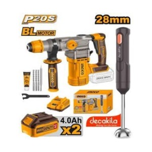 INGCO CORDLESS 2 PCS COMBO KIT 20V 20MM COSLI231001