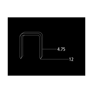 MILES STAPLES NO. 10J-12MM 10080 STAPLES