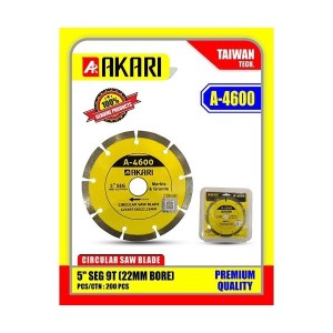 AKARI 5 INCH 9 SEG DIAMOND SAW BLADE 125MM A-4600