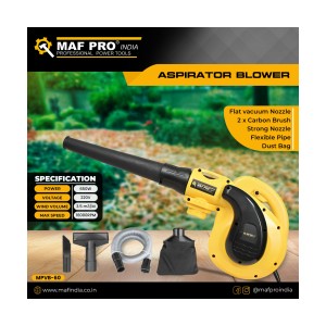 MAF Aspirator Blower 650W (3.5m3/M) - MPVB-60