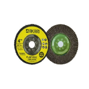 Akari FLAP DISC METAL COLAR 4" GRITT 60 (200PCS)