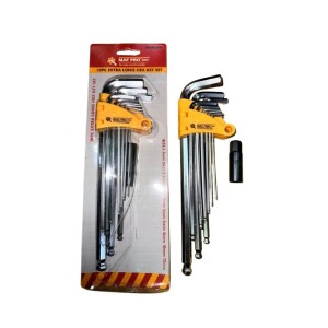 MAF PRO 10PC EXTRA LONG HEX KEY SET - MHK11091