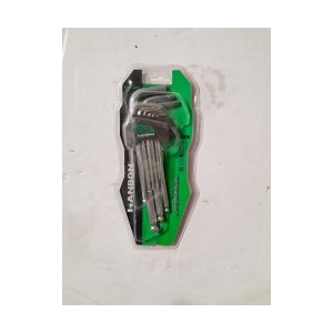 Hanbon S2 Mirror Ball Point Hex Key Set Short (Pcs) - 651101