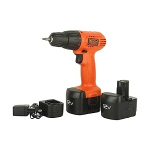 BLACK AND DECKER 12V - 1.3AH - CORDLESS DRILL DRIVER - DOUBLE BATTERY CD121B2-IN