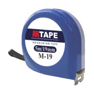 M-TAPE - BLUE & WHITE MEASURING TAPE 5 MTR - M19 (101017)