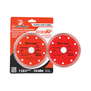 Xtra Power 4 Inch Super Thin Turbo Diamond Saw Blade 110Mm Hot Press