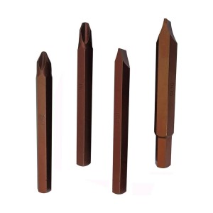 CIC 4PCS IMPACT DRIVER BIT MAGNETIC PH2*80MM /PH3*80MM