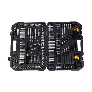 DEWALT 205PC 14/38/12DR SOCKET SET (MM) DWMT81534-1