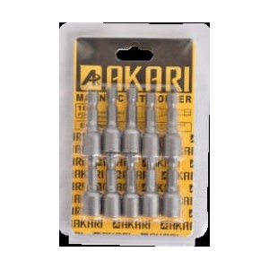 Akari MAGNETIC BIT HOLDER MANGANTIC BIT HOLDER 8 X 42MM (10PCS SET) (10/100PCS)