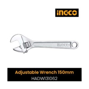 INGCO ADJUSTABLE WRENCH 6" - HADW131062