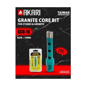 AKARI GRANITE CORE BITS (FOR ANGLE GRINDER) 10MM